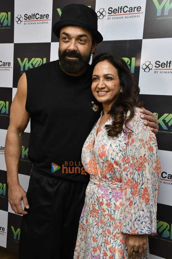 bobby deol snapped at the launch of yasmin karachiwalas new studio in juhu 3