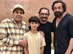 Dharmendra and Bobby Deol join Aamir Khan and Azad Rao Khan in captivating photo; see post
