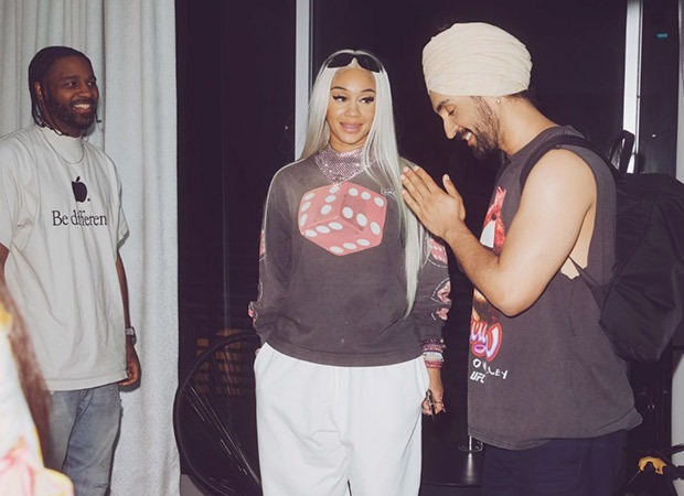 Diljit Dosanjh and American rapper Saweetie spark collaboration rumours as new photos go viral 