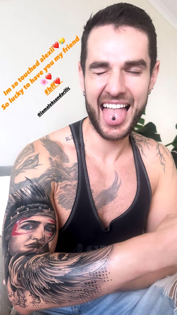 Disha Patani says she is ‘touched’ after her trainer and rumoured boyfriend Aleksander Alex Illic inked her face on his arm