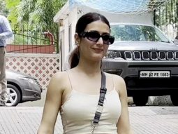 Fatima Sana Shaikh gets clicked in the city with her cute pup
