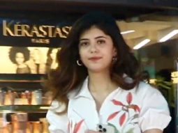 Flawless Sanjana Sanghi gets clicked by paps outside a salon