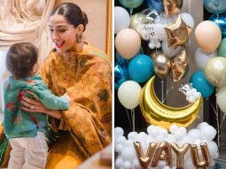 Inside Sonam Kapoor and Anand Ahuja’s son’s birthday: Actress shares beautiful décor and picture perfect moment with the entire family and her son Vayu
