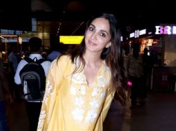 Isn’t she the cutest Kiara Advani in yellow kurti at the airport