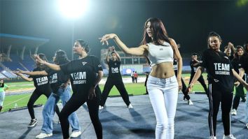 Jacqueline Fernandez rehearses for Rajasthan Premier League performance in Jodhpur, see pics