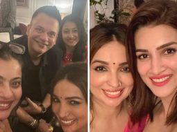 Kanika Dhillon gets showered with love from Kajol and Kriti Sanon for her birthday