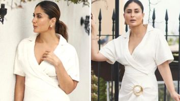 Kareena Kapoor Khan gives monsoon dressing a whole new effortless stylish meaning in a white Cult Gaia dress