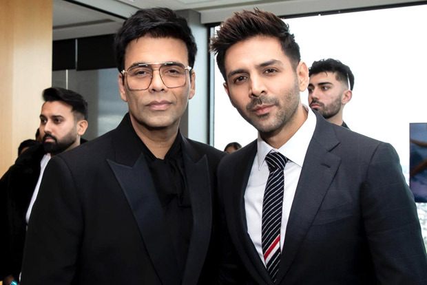 Kartik Aaryan and Karan Johar's reunion at IFFM 2023 goes viral, see photos