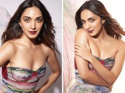 Kiara Advani gives her monsoon style a spin in strapless floral gown by Gauri & Nainika