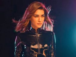 Kriti Sanon stuns in a black latex fit; watch