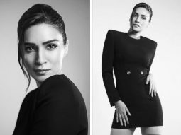 Kriti Sanon served a new sassy look in Versace LBD and we are floored