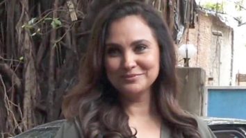 Lara Dutta slays a classy look as she gets clicked by paps