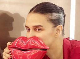 Neha Dhupia in red is so gorgeous!