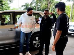 Photos: Abhishek Bachchan, Saiyami Kher, Angad Bedi and others snapped at the airport