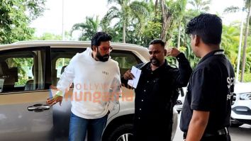 Photos: Abhishek Bachchan, Saiyami Kher, Angad Bedi and others snapped at the airport