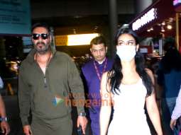 Photos: Ajay Devgn, Nysa Devgn and Sonu Sood snapped at the airport