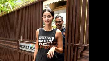 Photos: Ananya Panday spotted at Anshuka Yoga in Bandra