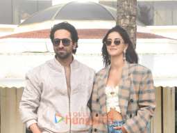 Photos: Ayushmann Khurrana, Ananya Panday and Manjot Singh spotted during Dream Girl 2 promotions