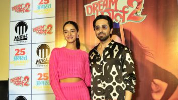 Photos: Ayushmann Khurrana and Ananya Panday promote Dream Girl 2 at Miraj Cinemas in Indore