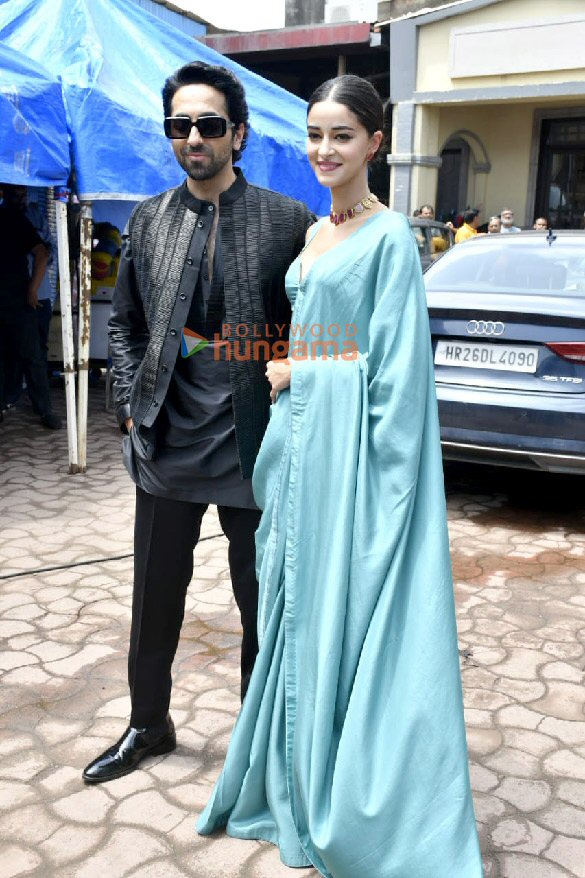 photos ayushmann khurrana and ananya panday promote their upcoming film dream girl 2 1
