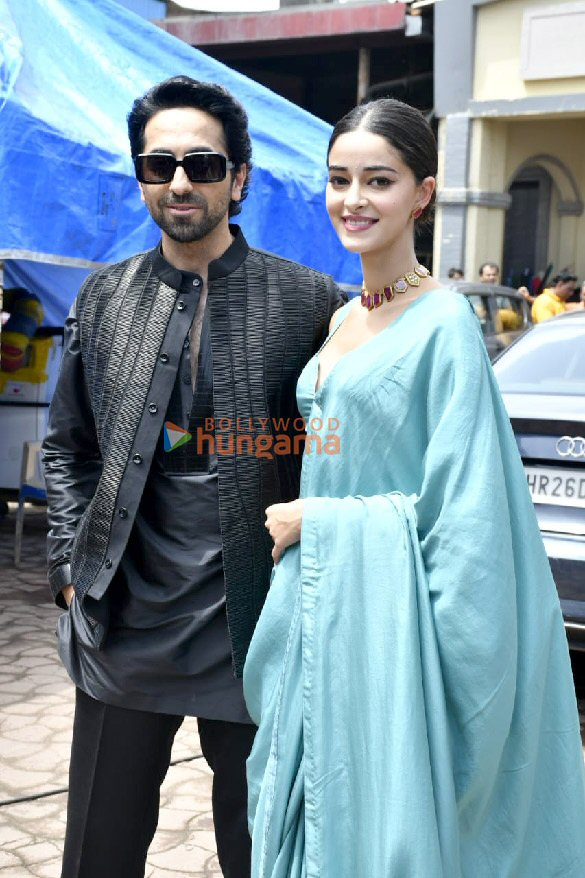 photos ayushmann khurrana and ananya panday promote their upcoming film dream girl 2 2