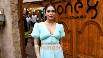 Photos: Bhumi Pednekar snapped at One8 Commune in Juhu