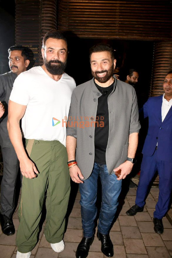 Photos Celebs grace the success party of Gadar 2 (9) | Bobby Deol ...