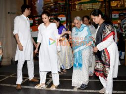 Photos: Celebs snapped at Ankita Lokhande’s father Shashikant Lokhande’s prayer meet