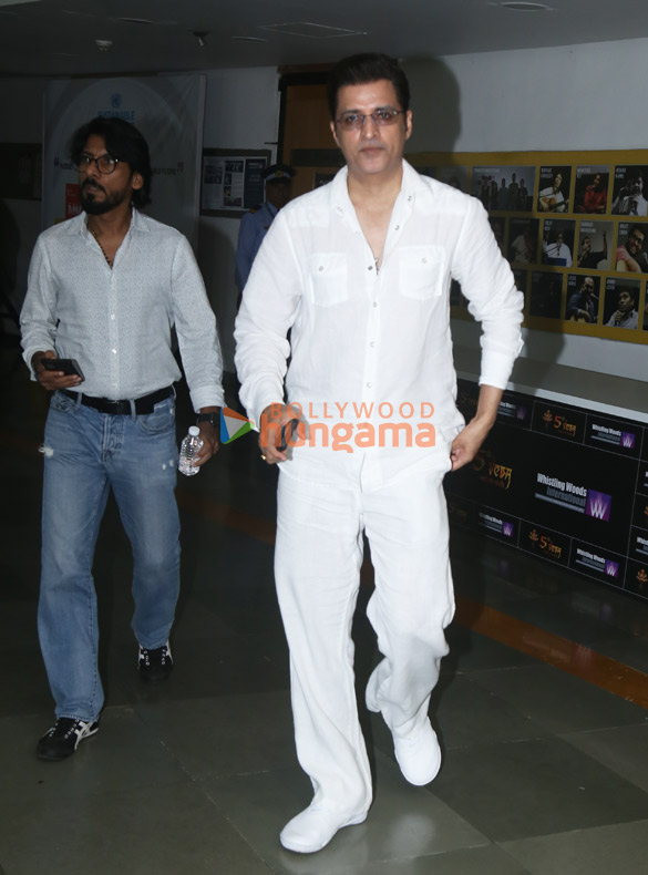 photos celebs snapped at nitin chandrakant desais prayer meet 4