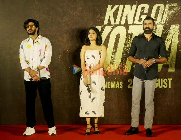 Photos Dulquer Salmaan and others attend the trailer and song launch of his film King Of Kotha (5)