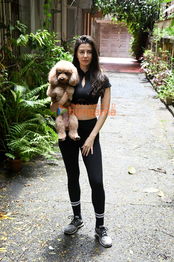 Photos: Giorgia Andriani spotted outside the gym Photos: Giorgia Andriani spotted outside the gym