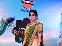 Photos: Hema Malini snapped at book launch and Vrindavan fashion show held in New Delhi