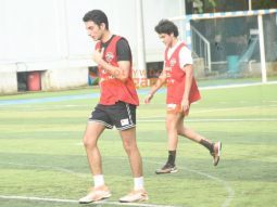 Photos: Ibrahim Ali Khan, Arhaan Khan, Ahan Shetty and others snapped during a football match