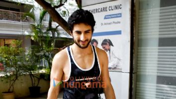 Photos: Ibrahim Ali Khan snapped at the gym in Juhu