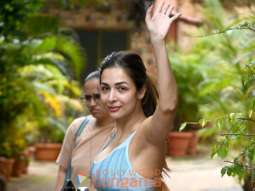Photos: Malaika Arora and Kubbra Sait spotted outside Diva Yoga in Bandra