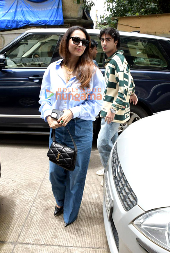 photos malaika arora snapped with her son in bandra 1