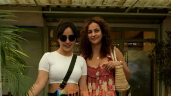 Photos: Neha Sharma and Aisha Sharma snapped in Bandra