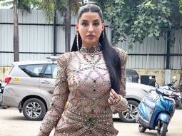 Photos: Nora Fatehi snapped on the sets of Hip-Hop India