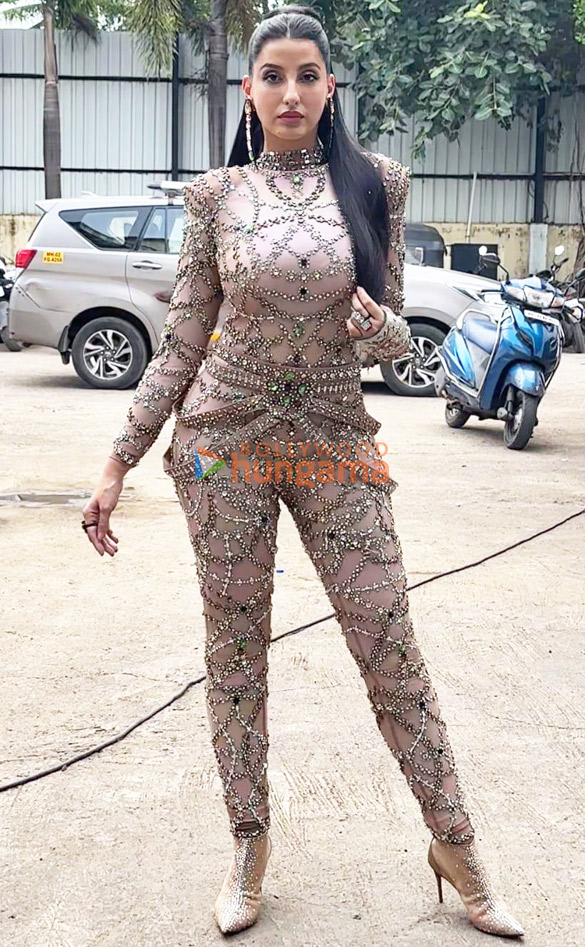 photos nora fatehi snapped on the sets of hip hop india 2