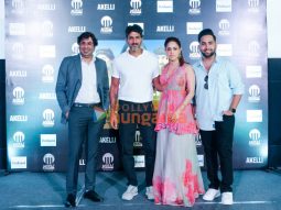 Photos: Nushrratt Bharuccha and Tsahi Halevi promote Akelli at Miraj Cinemas in Noida