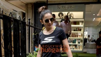 Photos: Rakul Preet Singh snapped outside a salon in Bandra