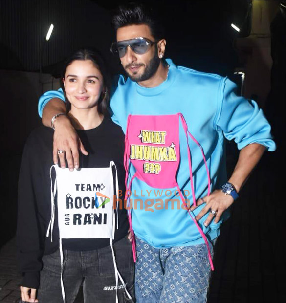 photos ranveer singh alia bhatt and karan johar snapped promoting their film rocky aur rani kii prem kahaani at pvr juhu 4