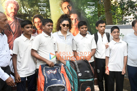 photos saiyami kher snapped with kids in mumbai 1