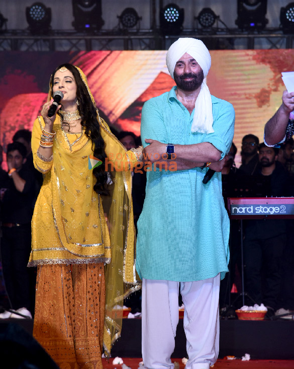 photos sunny deol ameesha patel and anil sharma grace the music launch of gadar 2 3
