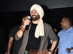 Photos: Sunny Deol snapped at the special screening of Gadar 2 for the general public at Rivoli CP, New Delhi
