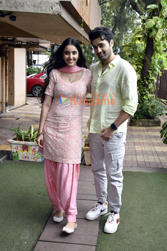 Photos: Utkarsh Sharma and Simratt Kaur Randhawa snapped during Gadar 2 promotions Photos: Utkarsh Sharma and Simratt Kaur Randhawa snapped during Gadar 2 promotions
