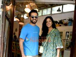 Photos: Vatsal Sheth and Ishita Dutta spotted at Fable cafe in Juhu