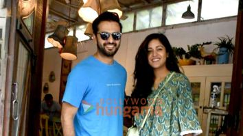 Photos: Vatsal Sheth and Ishita Dutta spotted at Fable cafe in Juhu