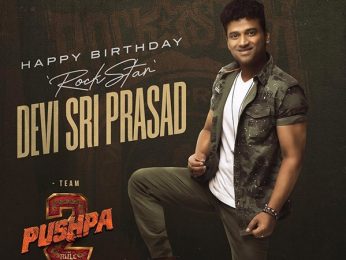 Pushpa 2 The Rule team wishes Rockstar Devi Sri Prasad on his birthday Pushpa 2 The Rule team wishes Rockstar Devi Sri Prasad on his birthday