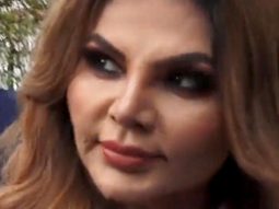 Rakhi Sawant gets clicked in the city by paps
